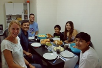 Mittagessen mit Luis und seiner Familie